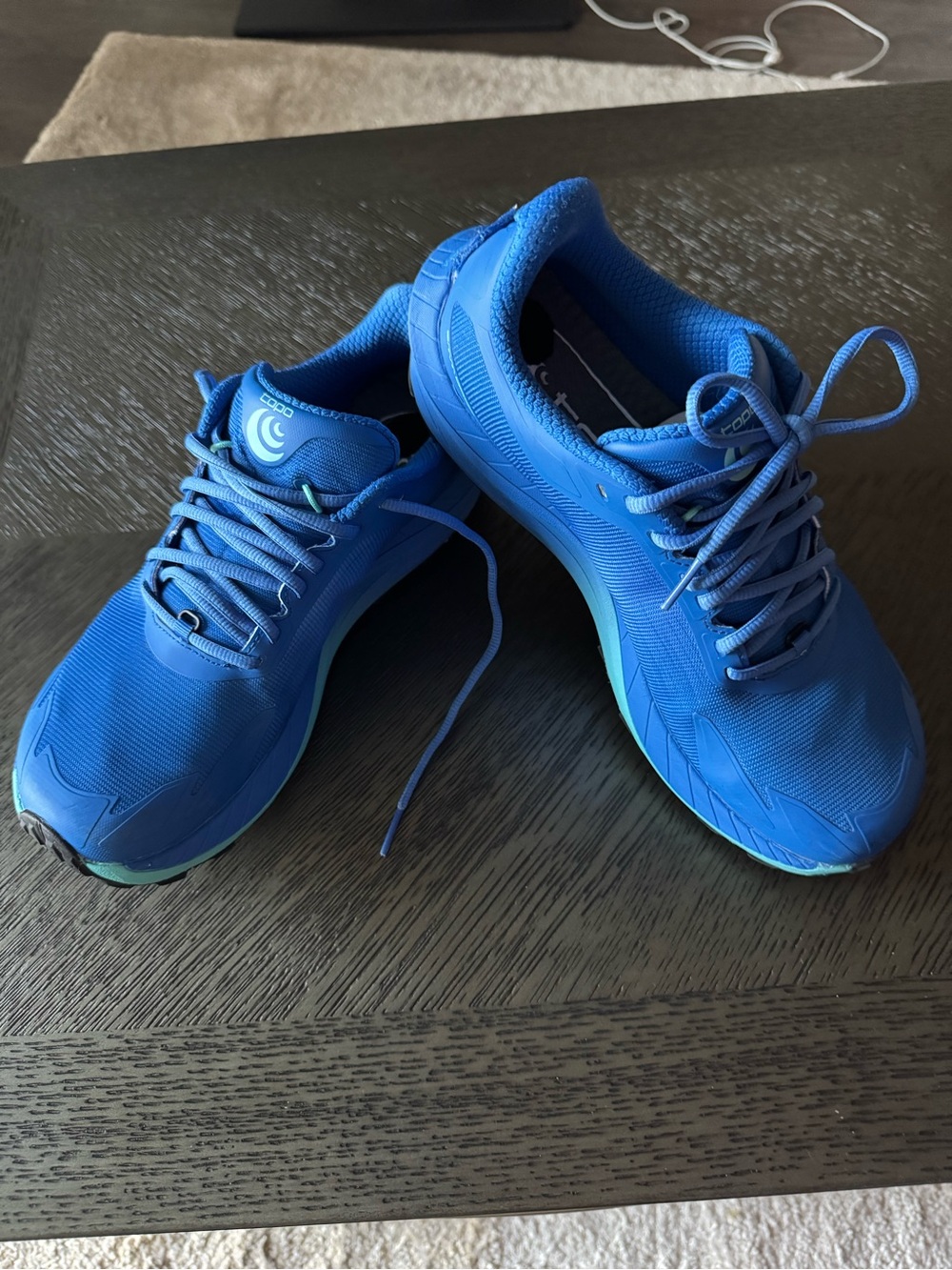 Topo women’s MTN racer 4 Blue Athletic Running Shoes